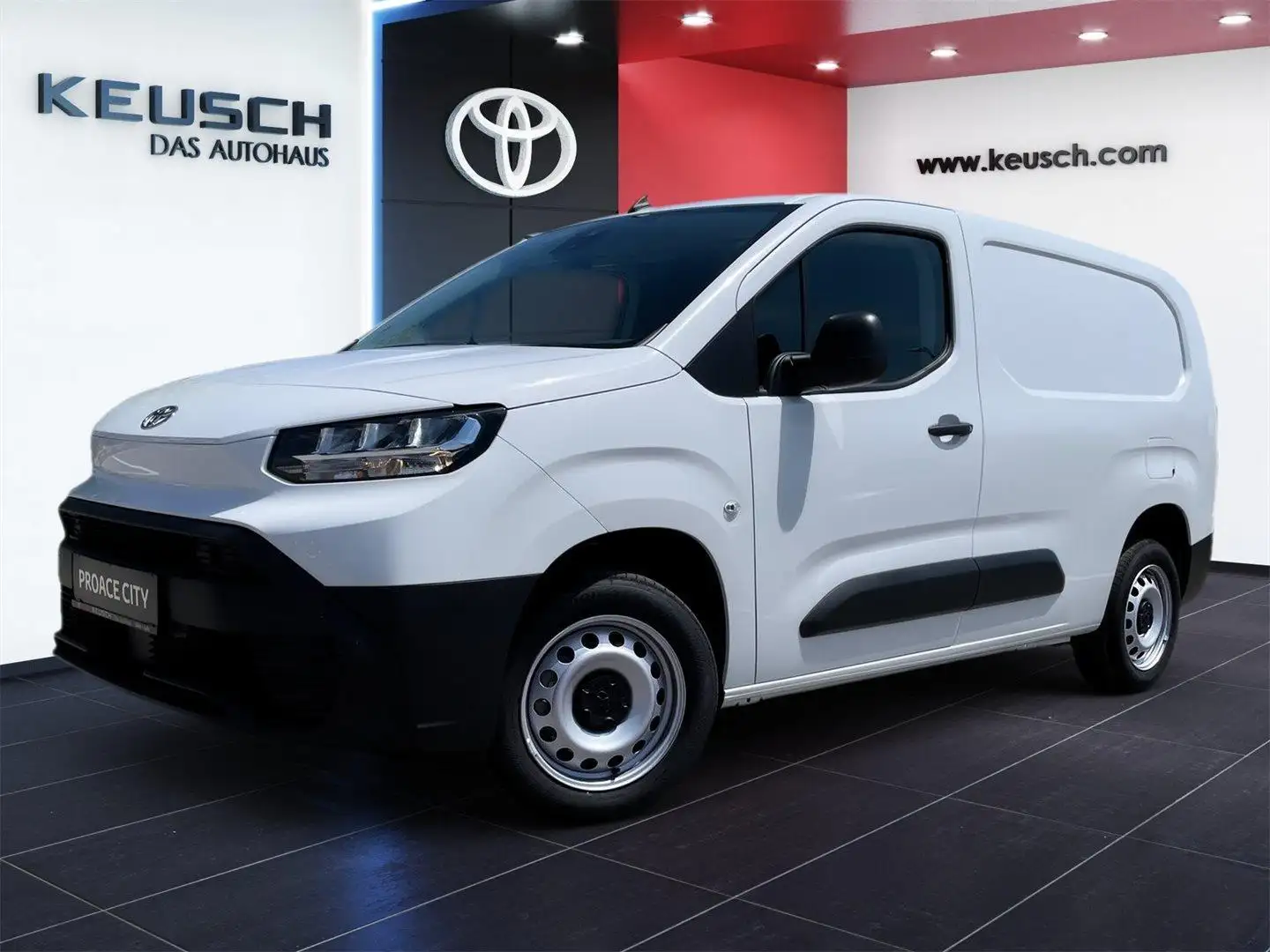 Toyota Proace City BEV 50 kWh, ProWork, L2 Weiß - 2
