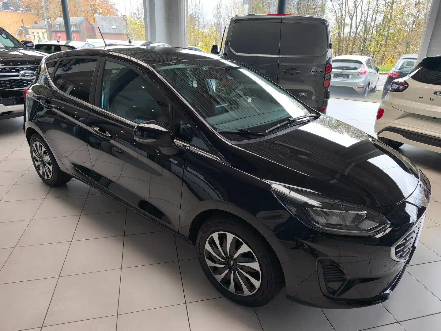 Ford Fiesta Fiesta 1.0 EcoBoost Titanium Zwart - 1