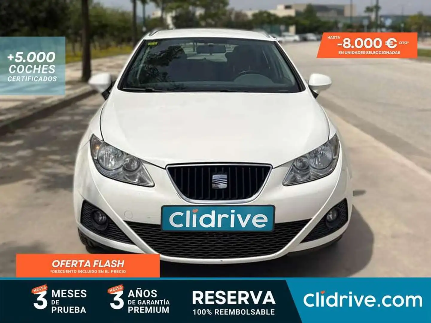 SEAT Ibiza 1.6TDI CR Style DPF Blanco - 1