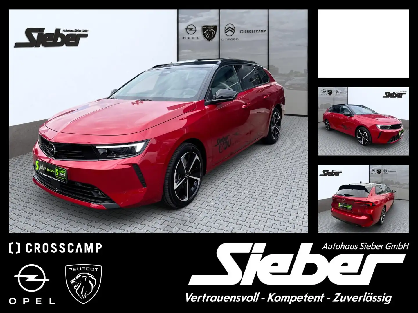Opel Astra L Sports Tourer 1.6 Turbo Plug-In DAB*LED Rot - 1