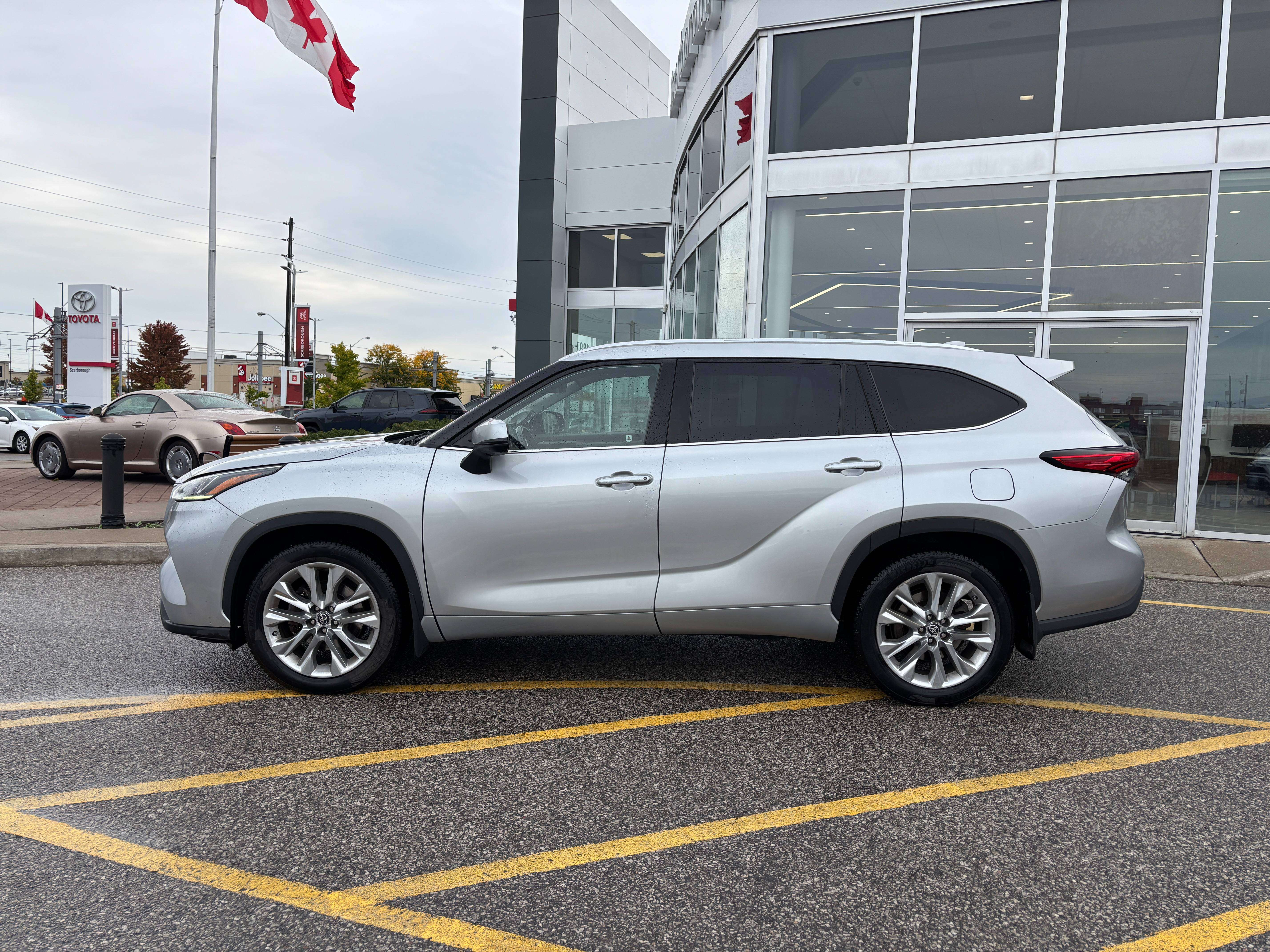 used 2022 Toyota Highlander car, priced at $38,695