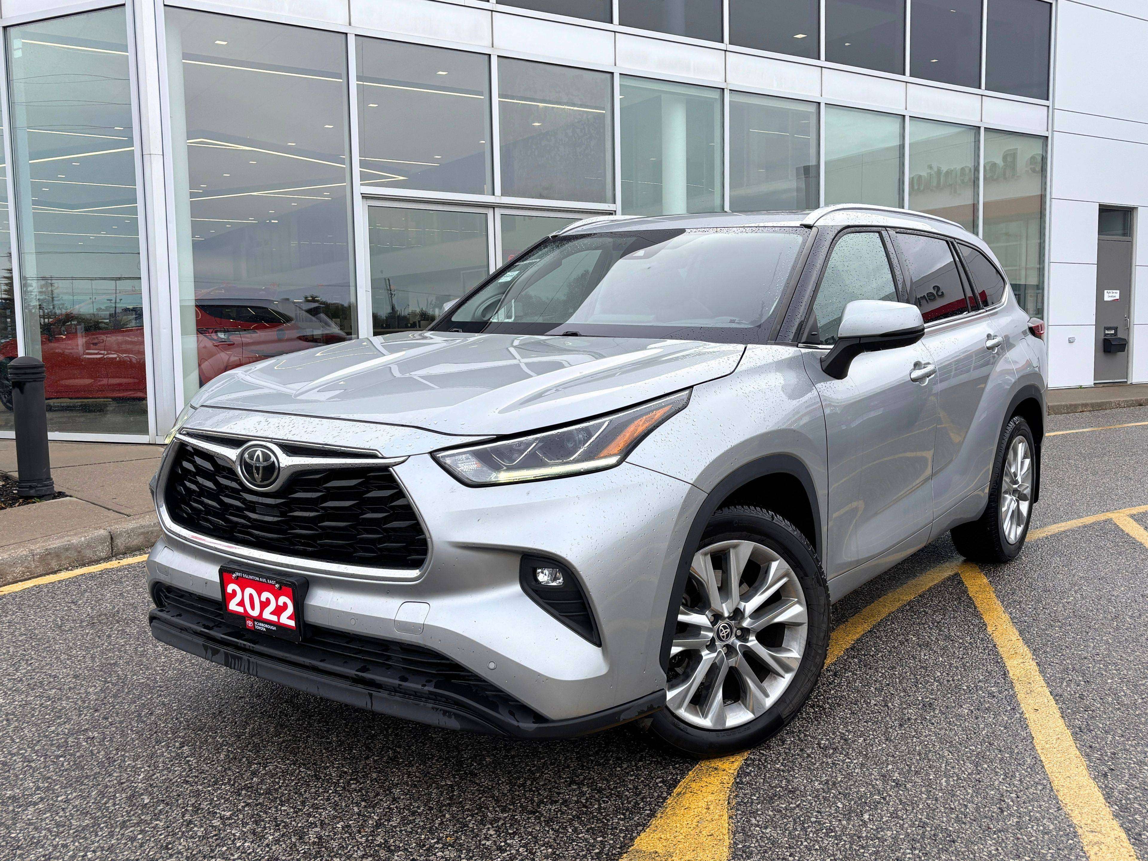 used 2022 Toyota Highlander car, priced at $38,695