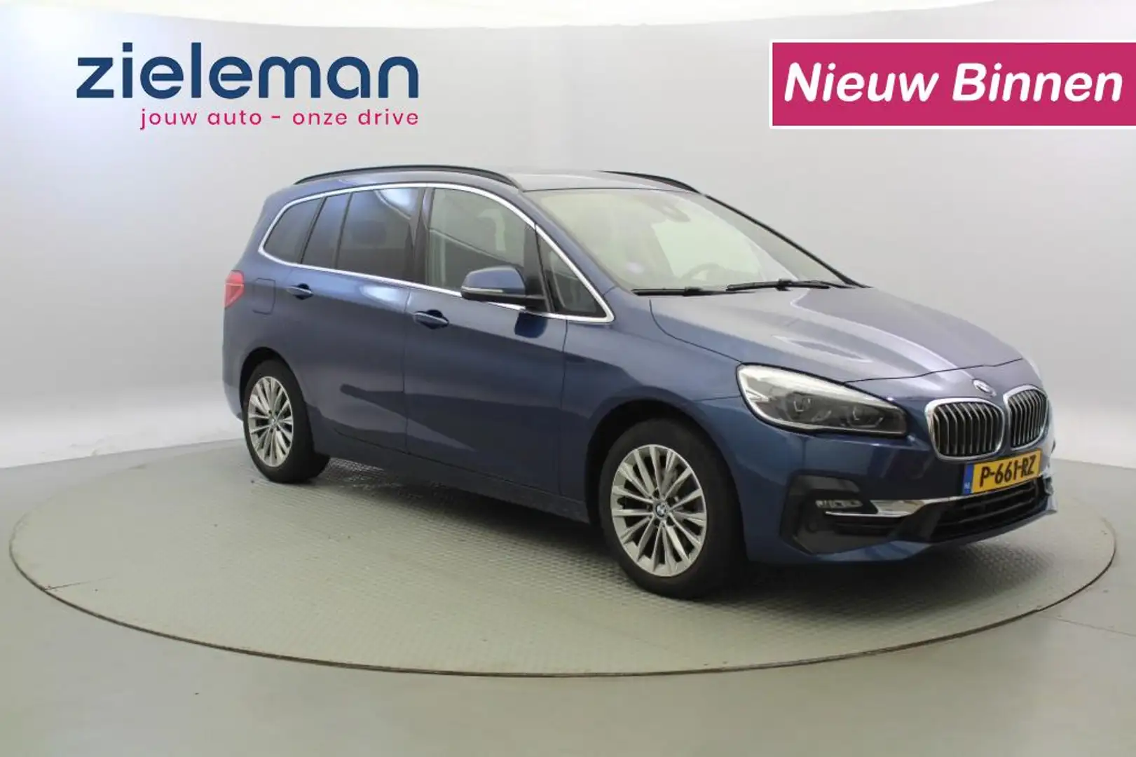 BMW 216 216i High Executive 7 Persoons - Camera, Leer, Sto Blauw - 1