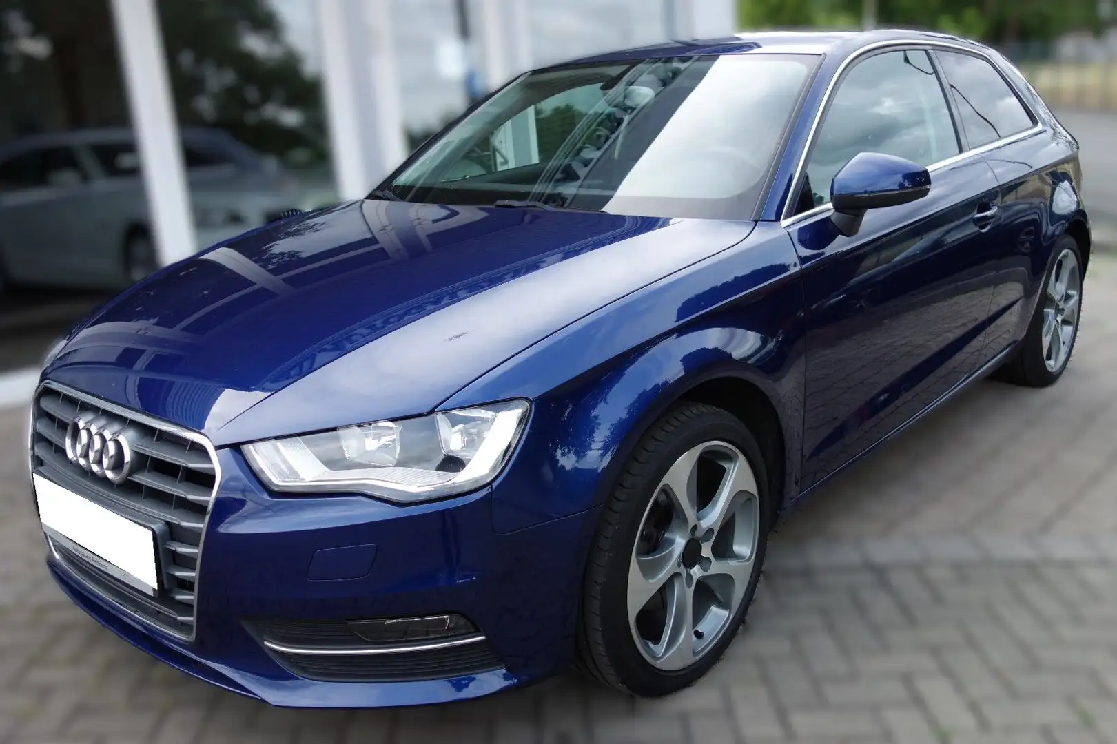 Audi A3 ambiente.Teilleder.Tempomatt.Dachhimmel Schw. Blauw - 1