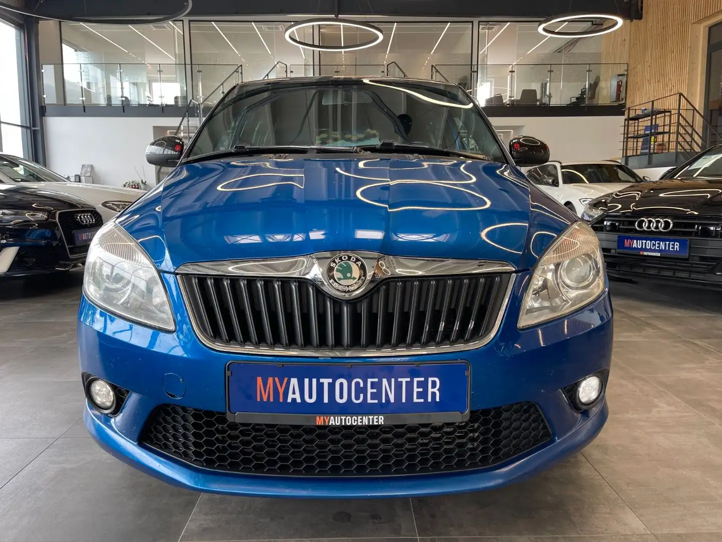 Skoda Fabia RS 5-Türer*TÜV-07/2027*NAVI*PDC*KLIMAAUT.* Bleu - 2