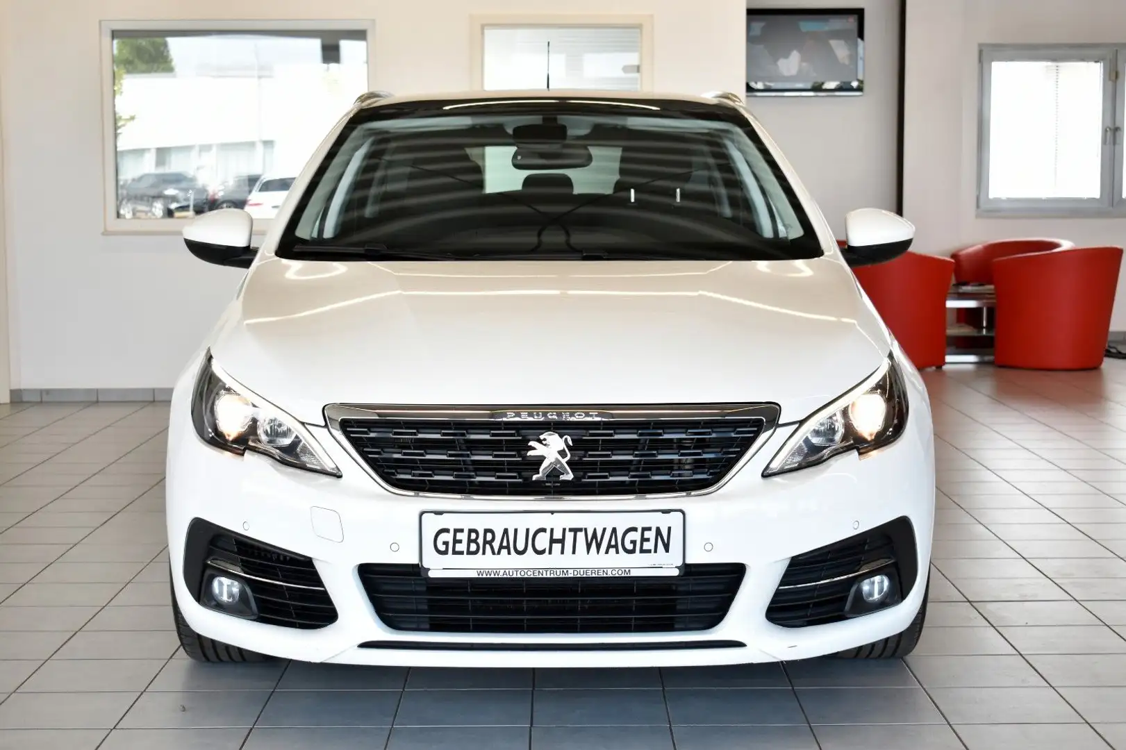 Peugeot 308 SW Style PDC/KLIMAAUT./PANORAMA/1.HAND Blanc - 2