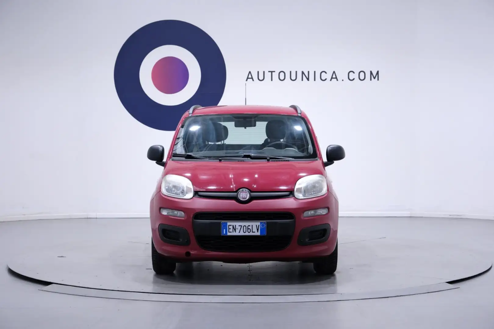 Fiat Panda 1.2 BENZ NEOPATENTATI Rosso - 2
