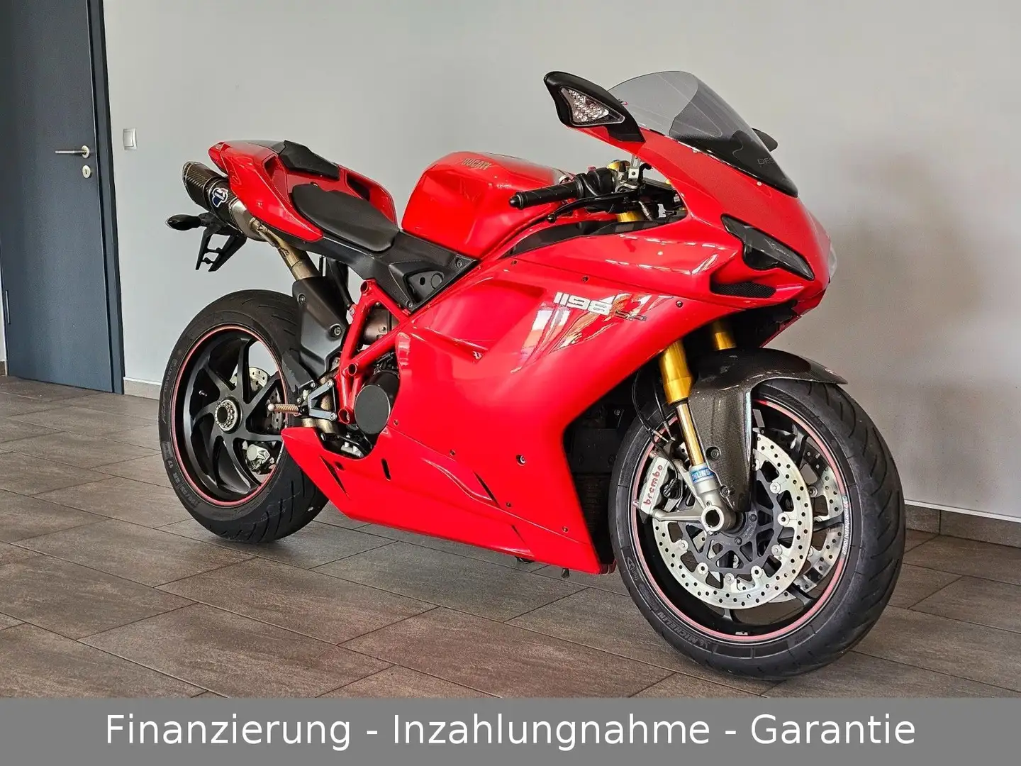 Ducati 1198 SP aus 1. Hd Originalzustand + Termignoni! Červená - 1