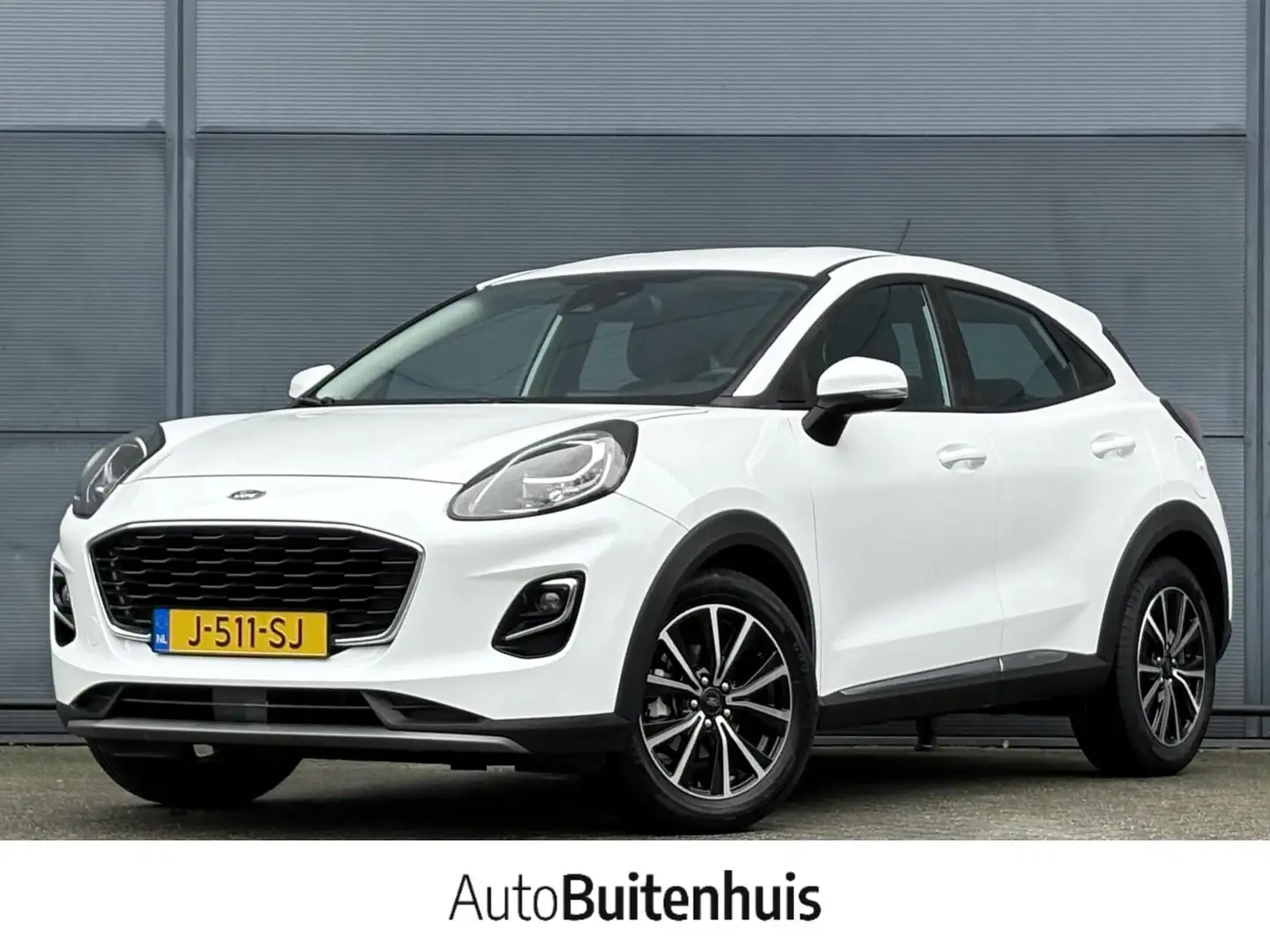 Ford Puma 1.0 EcoBoost Hybrid Titanium X|1e Eigenaar|AFN. TR Blanc - 1