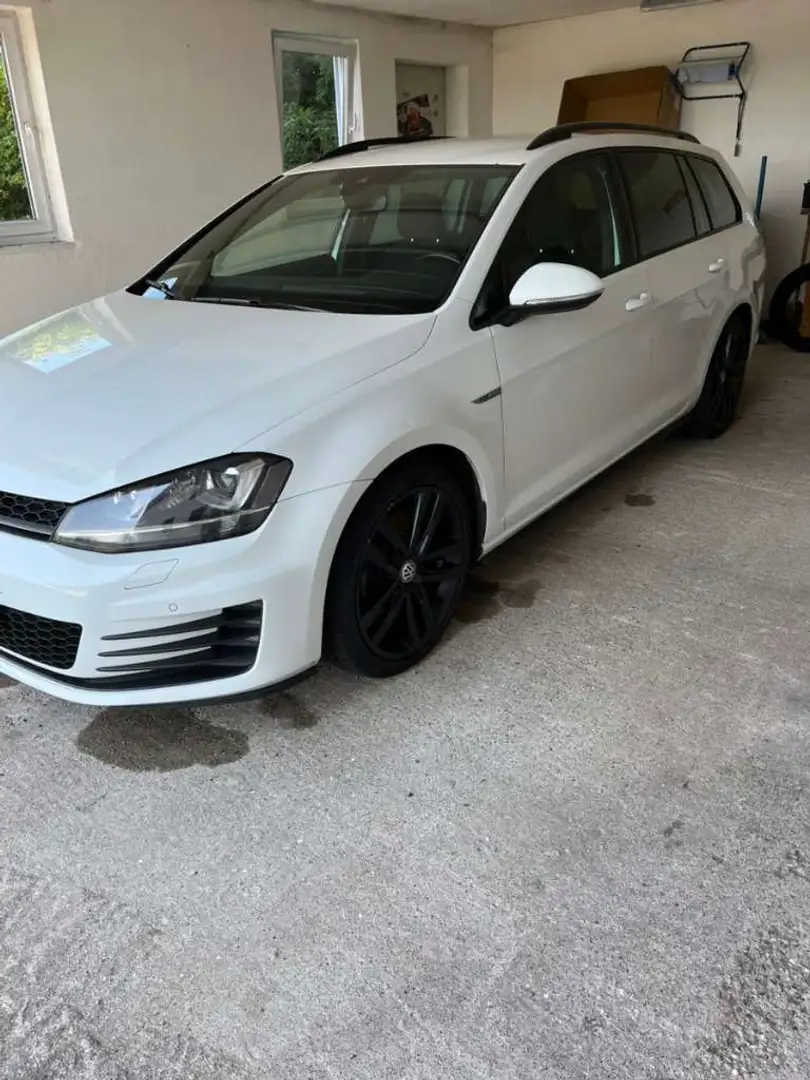 Volkswagen Golf GTD Golf Variant 2,0 TDI GTD DSG GTD Weiß - 2
