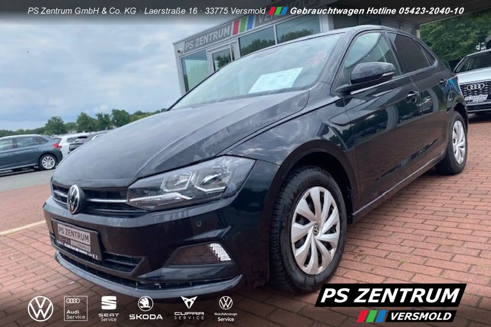 Volkswagen Polo 1.0 TSI DSG Comfortline NAVI SHZ DAB KESSY Schwarz - 1