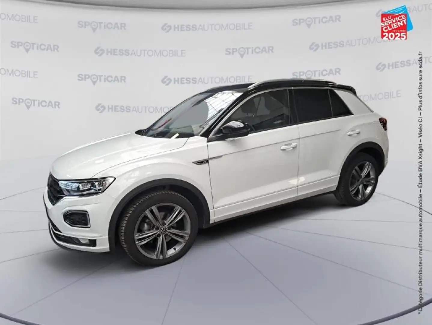 Volkswagen T-Roc 1.5 TSI EVO 150ch R-Line DSG7 Blanc - 1