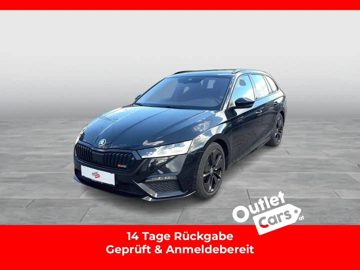 Skoda Octavia Combi 2.0 TDI RS DSG MATRIX+ASSIST+RADAR Schwarz - 1