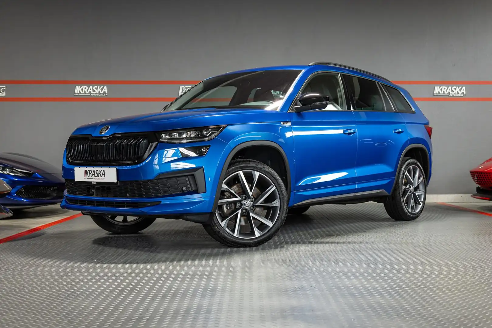 Skoda Kodiaq 2.0 TSI Sportline 4x4 KESSY AMUNDSEN 20" Blau - 2