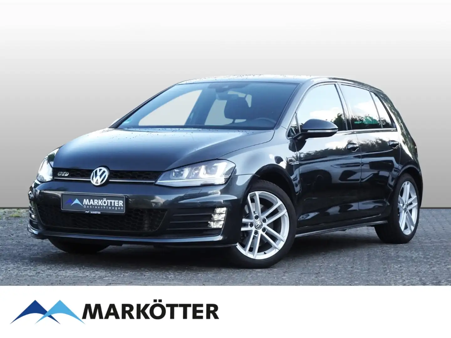 Volkswagen Golf GTD 2.0 TDI AHK/DYNAMIC LIGHT/NAVI/TEMPOMAT Grau - 1