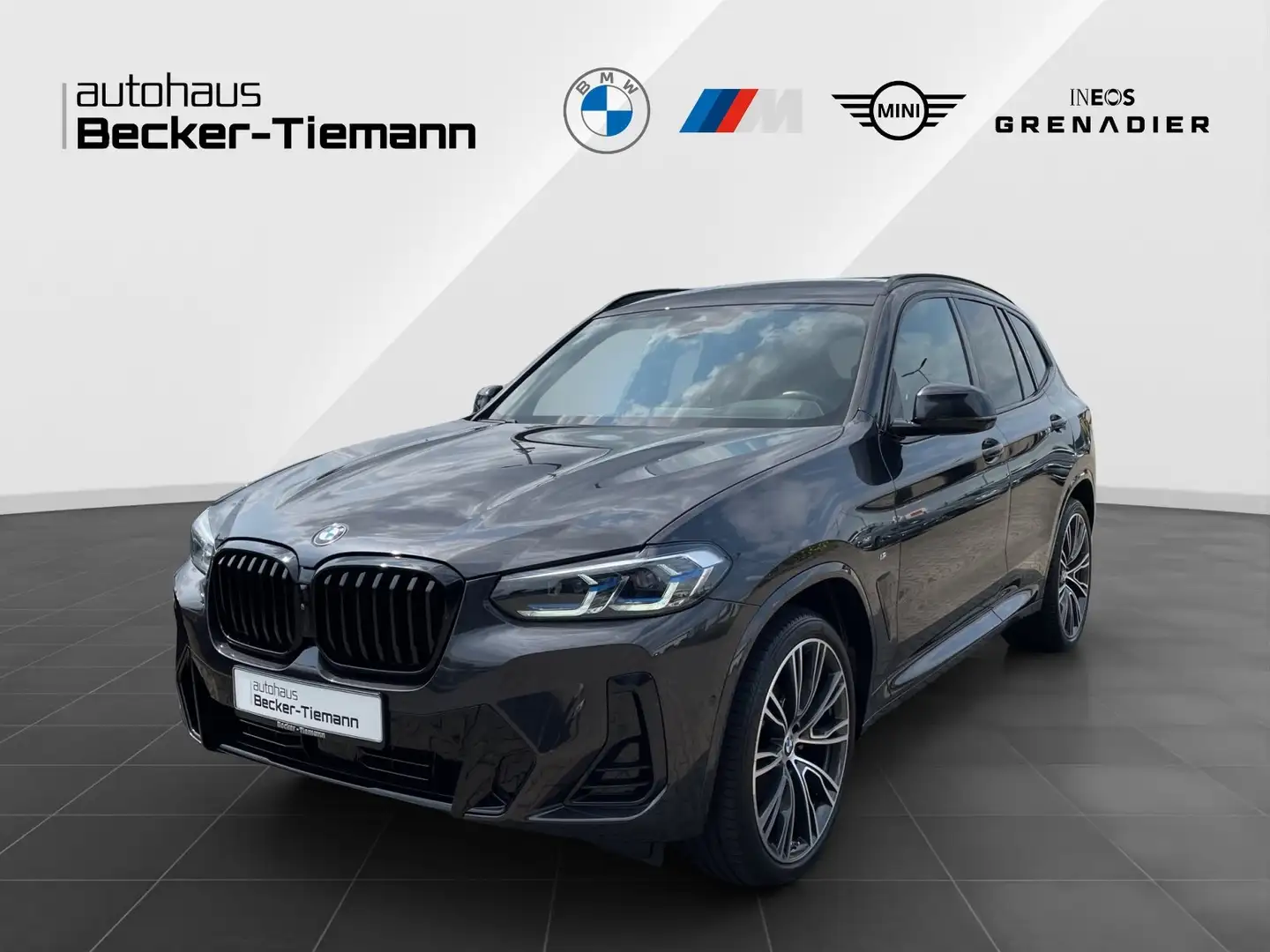 BMW X3 xDrive20d Panorama/Winterfreude/Laser/Driving/ACC/ Gris - 1