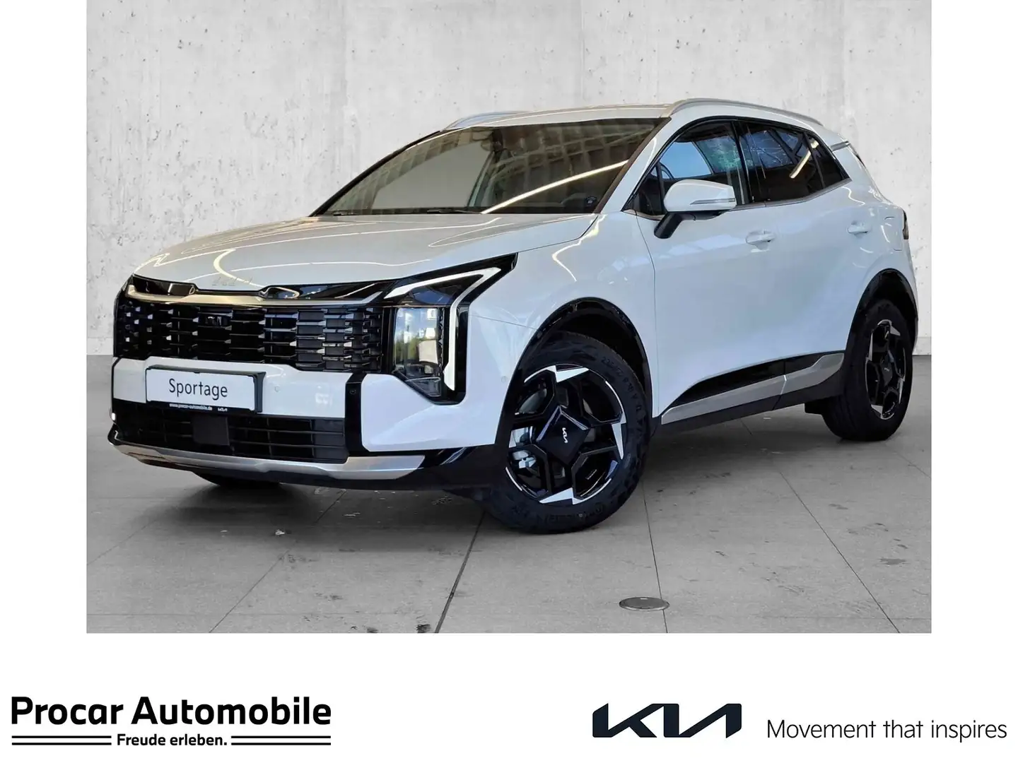 Kia Sportage FL 1.6 T-GDI SPIRIT+360°KAMERA+NAV+PDC Weiß - 1