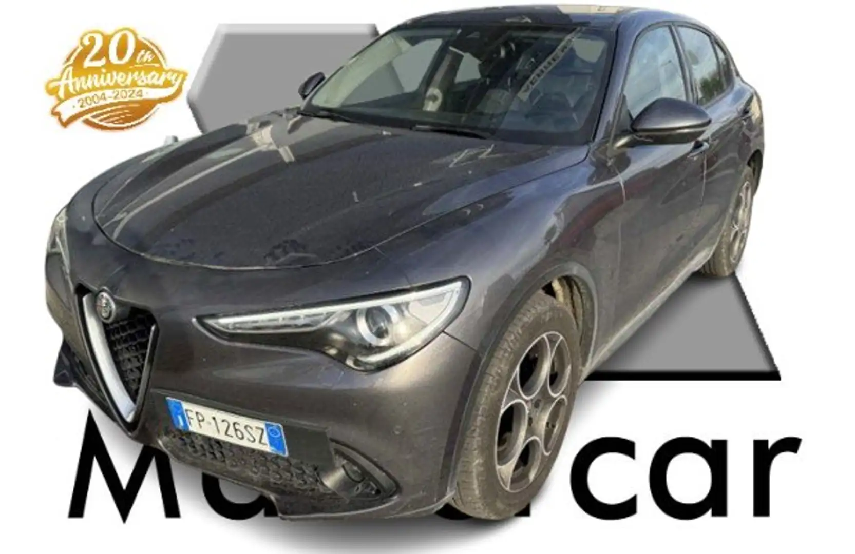 Alfa Romeo Stelvio Stelvio 2017 2.2 t Super Q4 210cv auto - FP126SZ Gris - 1