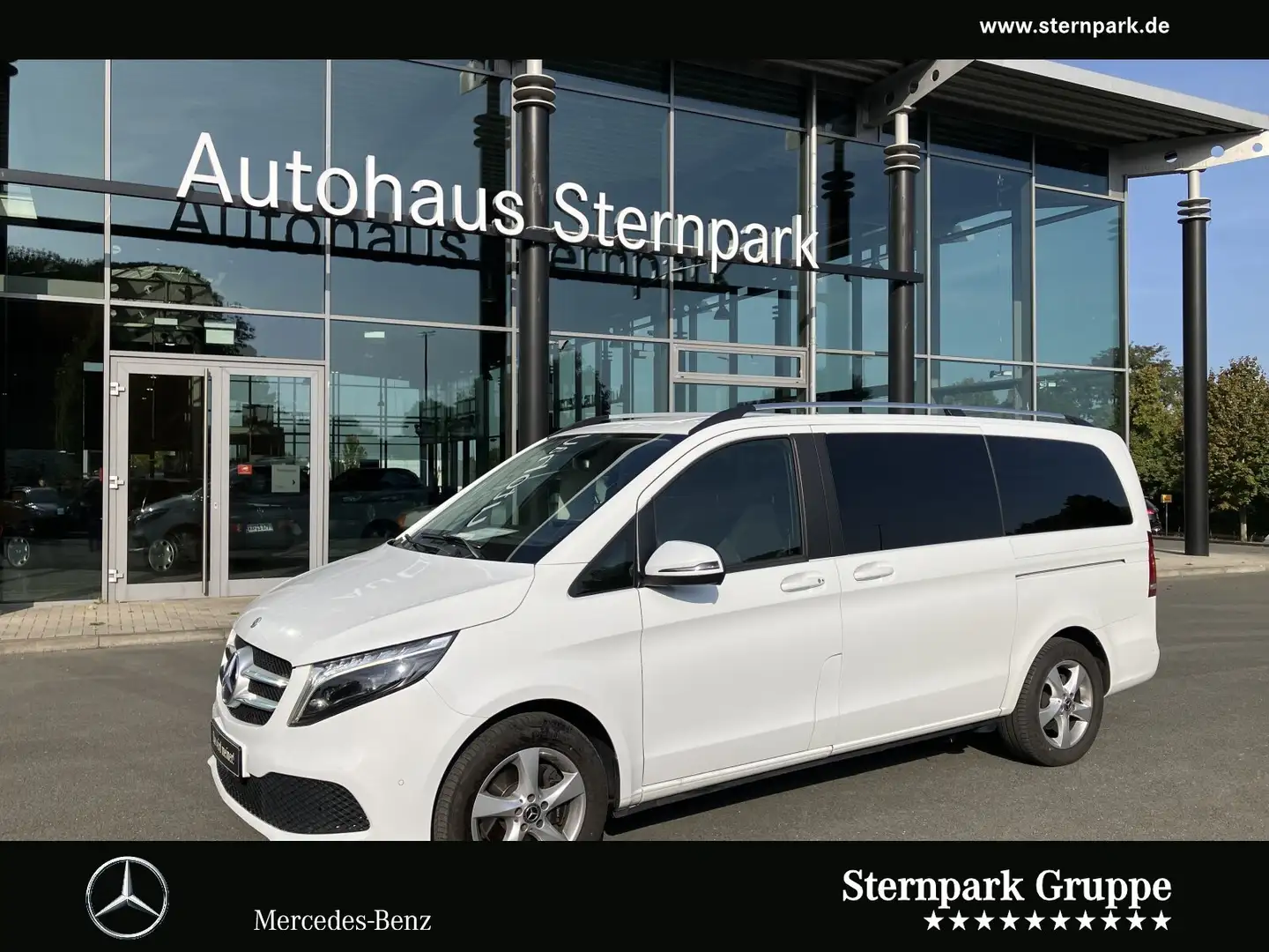 Mercedes-Benz V 250 V 250 d EDITION Lang 10,25"+Burmester+Tot+Spur Weiß - 1