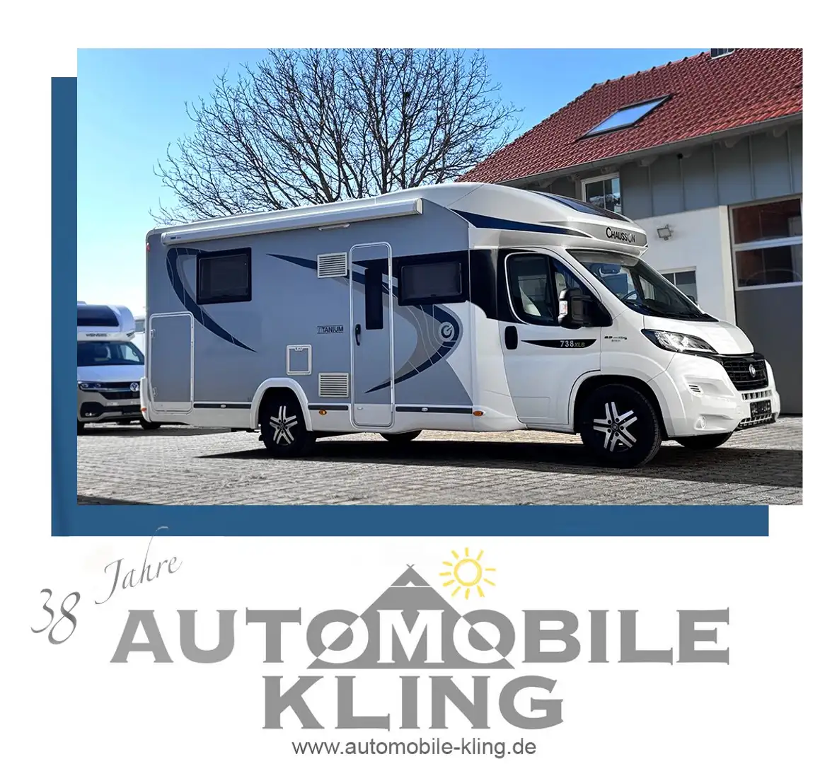 Chausson Titanium 738 XLB Quennsbett 1.Hand Hubbett Silber - 1