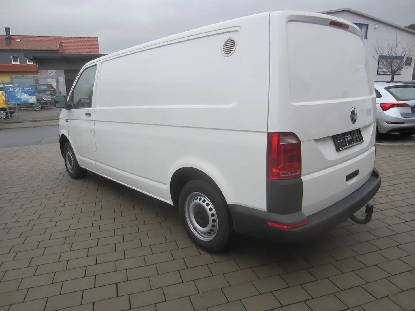 Volkswagen T6 Transporter lang,Navi,AHK,PDC,Klima,1-Hand Weiß - 1