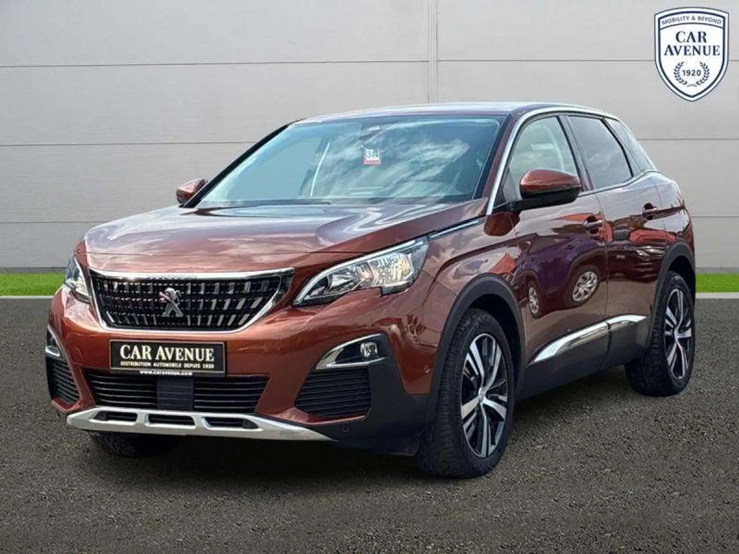Peugeot 3008 1.5 BlueHDi 130ch E6.c Allure S\\u0026S EAT8 Orange - 1