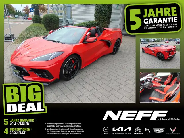 Corvette C8 Cabrio 3LT Europamodell Magnetic Ride Lift
