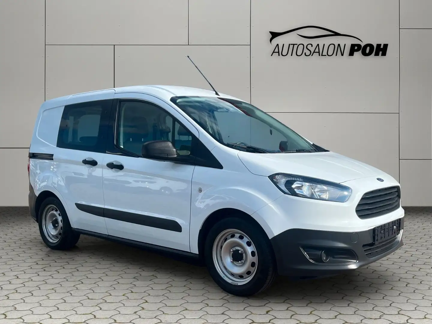 Ford Transit Courier 5 Sitzer, 2x Schiebetür Weiß - 1