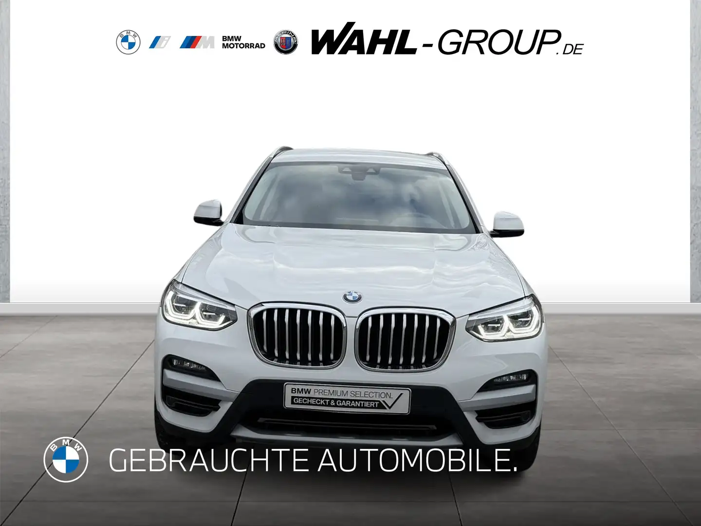BMW X3 xDrive20d xLine AHK HeadUp HarmanKardon Sportsitze Weiß - 1