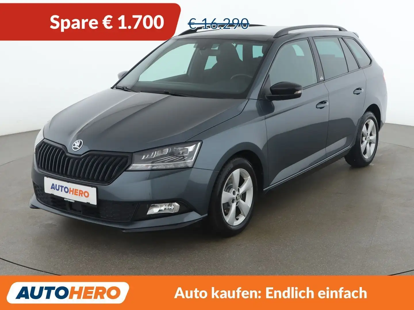 Skoda Fabia 1.0 TSI Monte Carlo Grau - 1