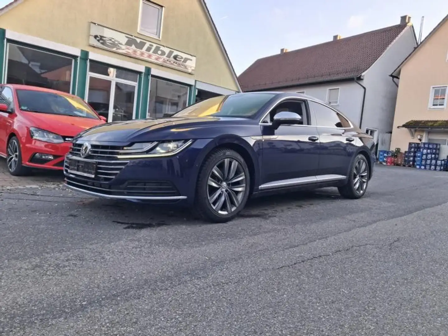 Volkswagen Arteon 2.0 TSI DSG Elegance LED+NAVI+LEDER Bleu - 1