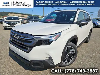 White 2026 Subaru Forester SUV / Crossover All-Wheel Drive Automatic
