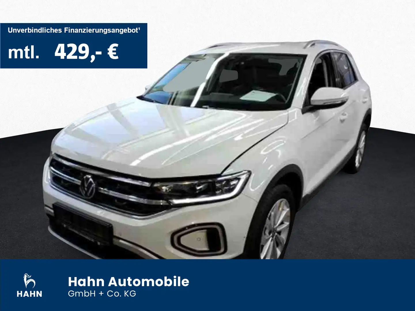 Volkswagen T-Roc 1.5TSI DSG Style ACC AHK LED+ Navi PDC SHZ Weiß - 1