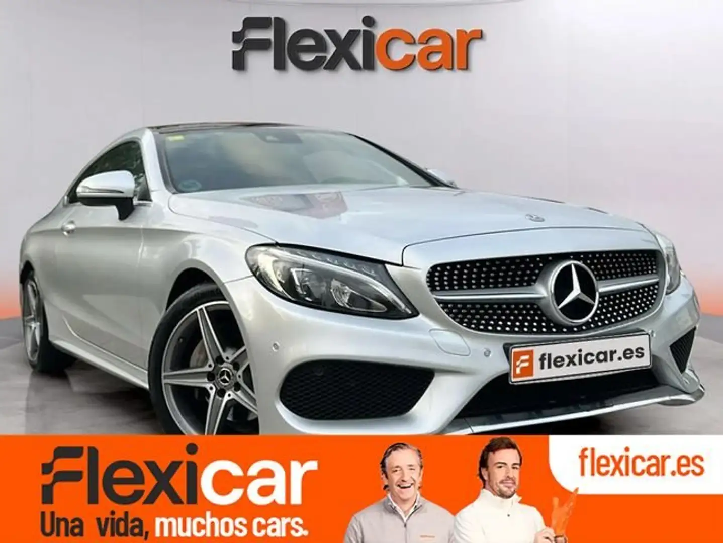 Mercedes-Benz C 220 Coupé 220d Gris - 1