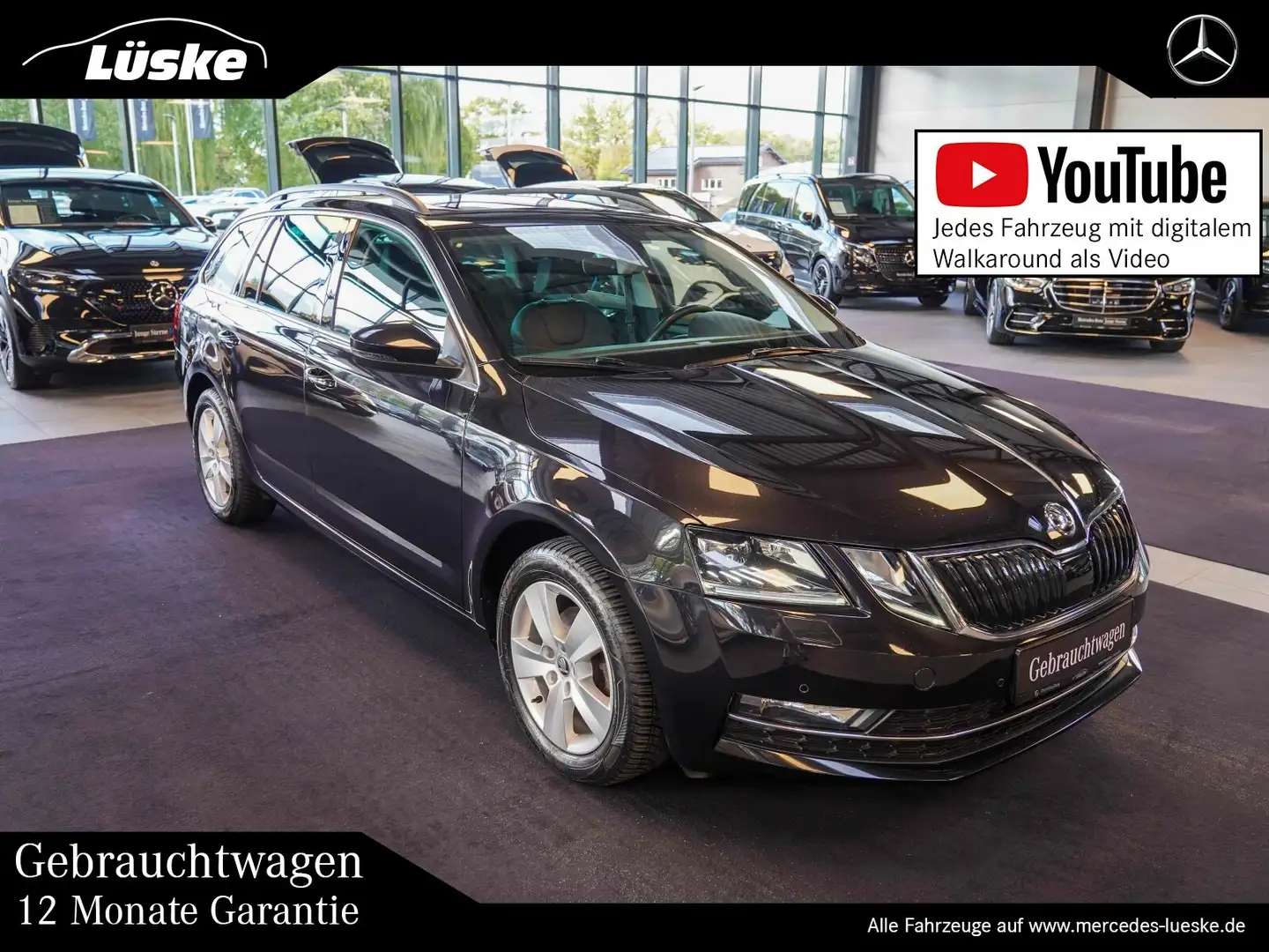 Skoda Octavia Octavia 1.6 TDI Style AHK ACC DSG Kamera Panoram Zwart - 1