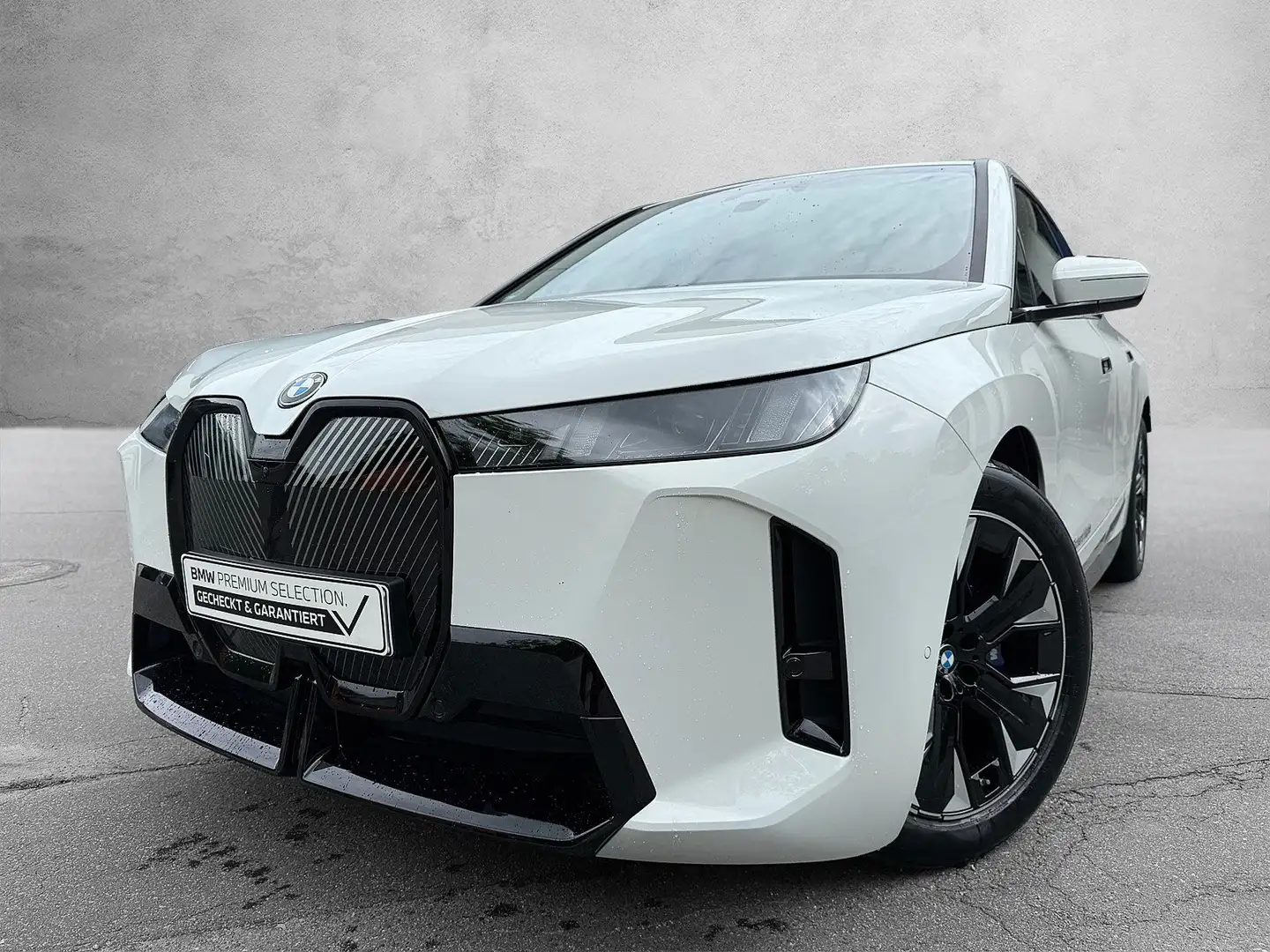 BMW iX xDrive45 M Sportpaket HK HiFi DAB LED AHK Weiß - 1