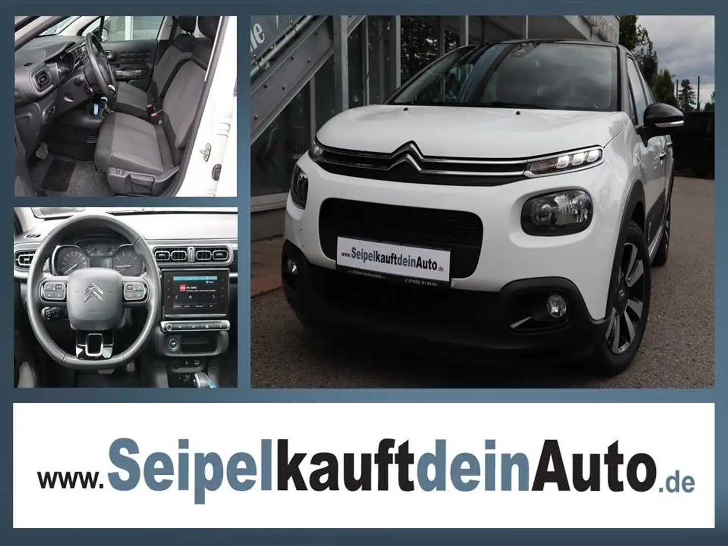 Citroen C3 Shine 1.2*KLIMA*LED*KAMERA*SHZ* Weiß - 1