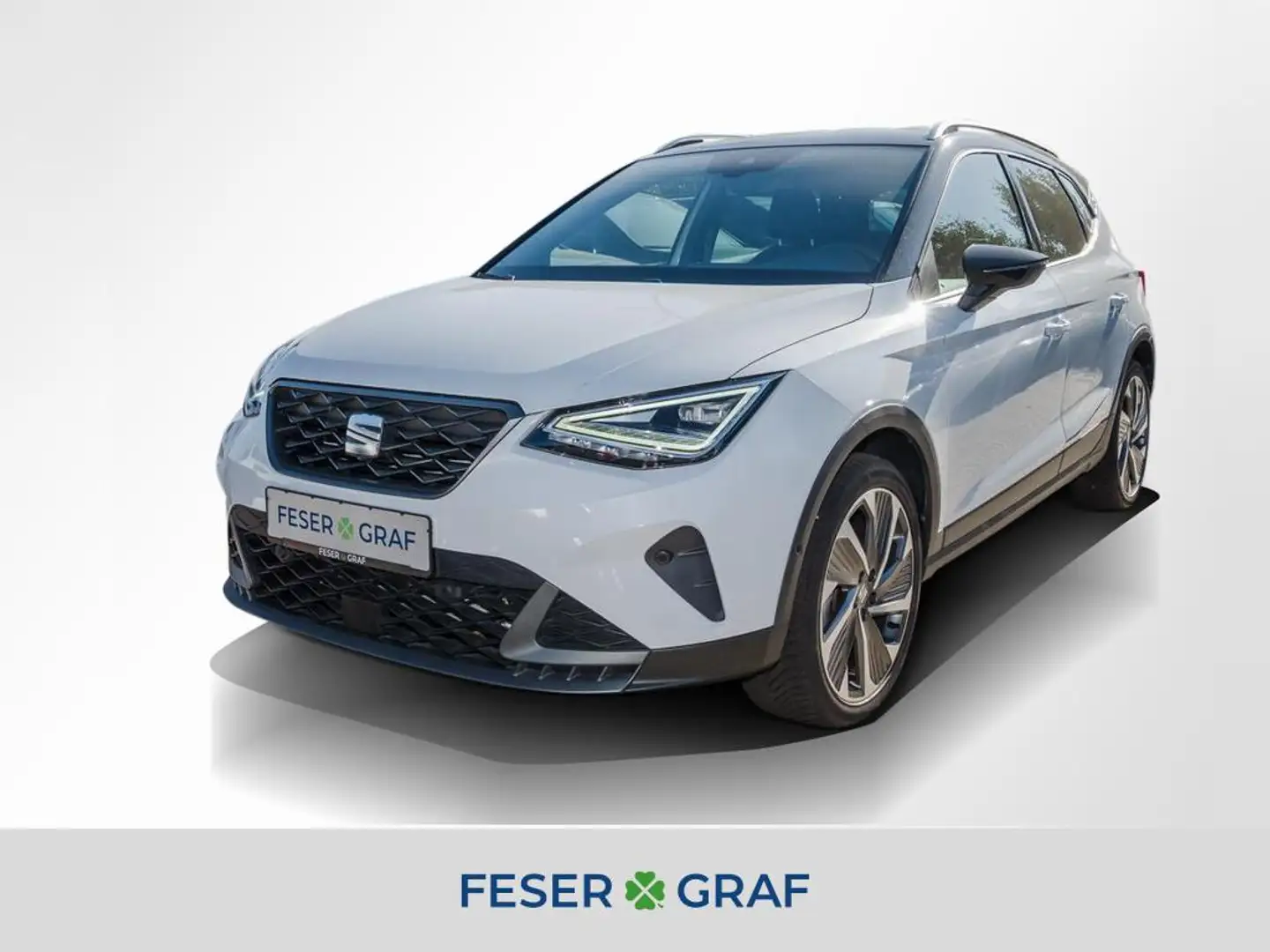 SEAT Arona FR 1.0 TSI DSG/NAVI/FULLLINK/SHZ/RFK/GRA Blanc - 1