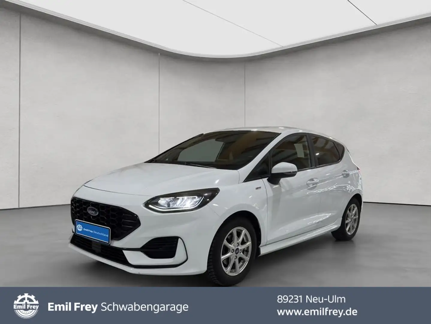 Ford Fiesta 1.0 EcoBoost Hybrid S&S ST-LINE *CARPLAY* Blanco - 1