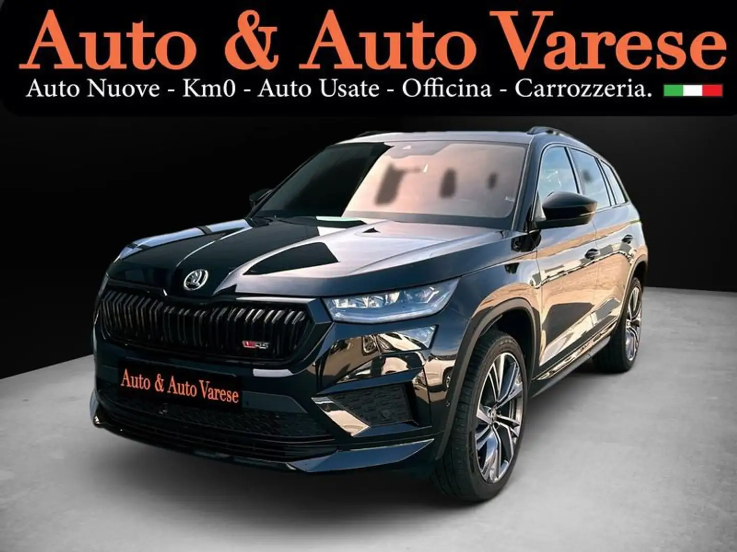 Skoda Kodiaq 2.0 TSI 4x4 DSG RS LED NAVI Nero - 1