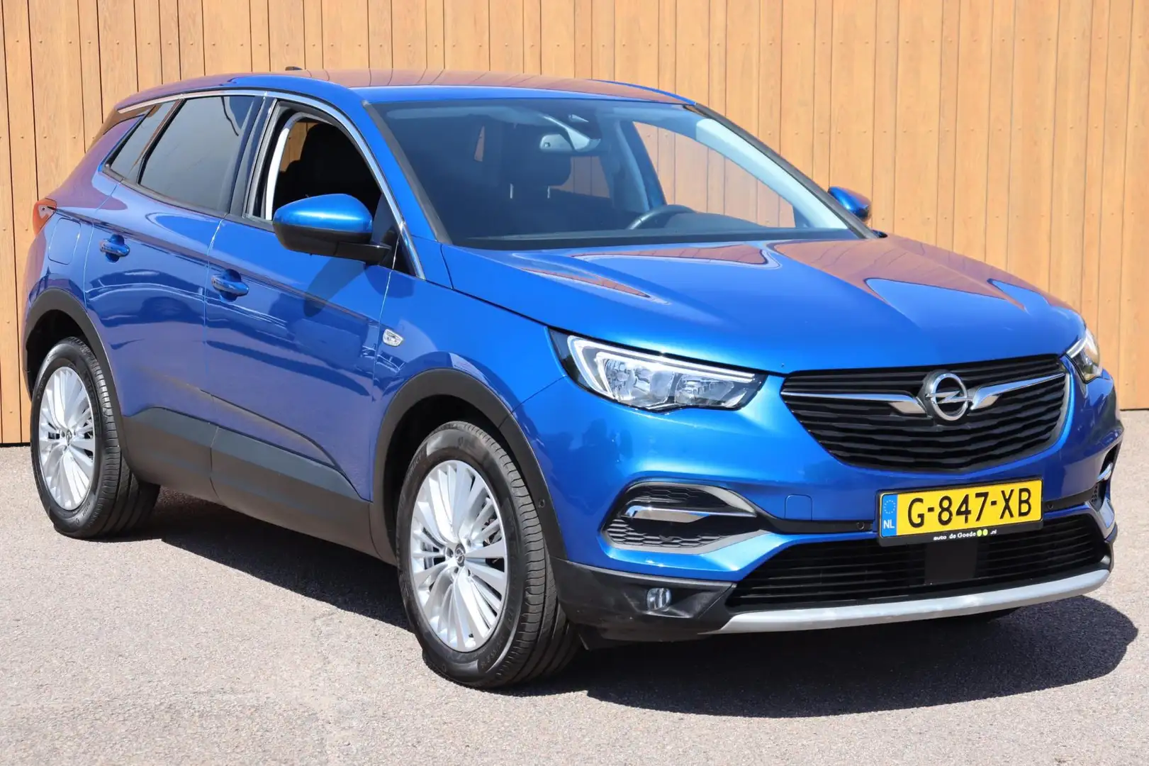 Opel Grandland X 1.2 Turbo Innovation org. NL comfort-stoelen el.kl Blauw - 2