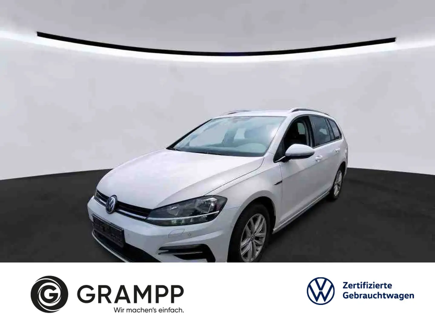 Volkswagen Golf Variant Comfortline 2.0TDI DSG +R-LINE+ACC+ Weiß - 1