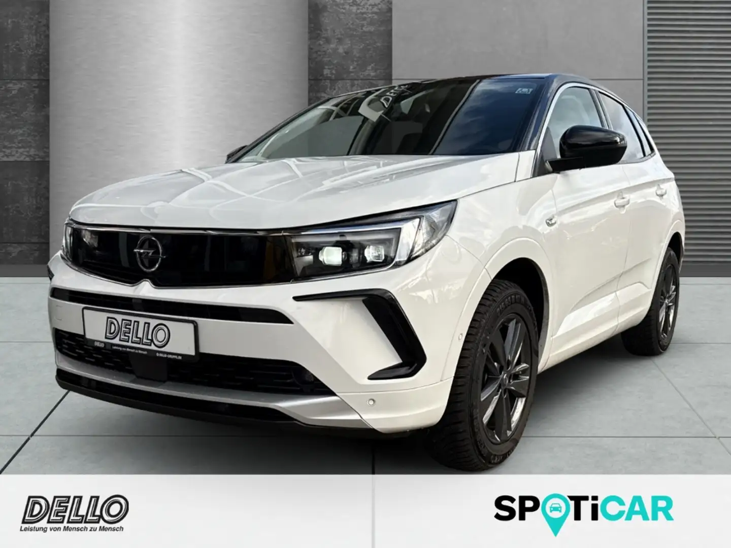 Opel Grandland 1.2 T AT Ultimate Leder Navi LED ACC LED Weiß - 1