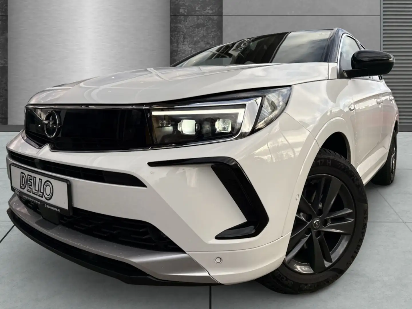 Opel Grandland 1.2 T AT Ultimate Leder Navi LED ACC LED Weiß - 2