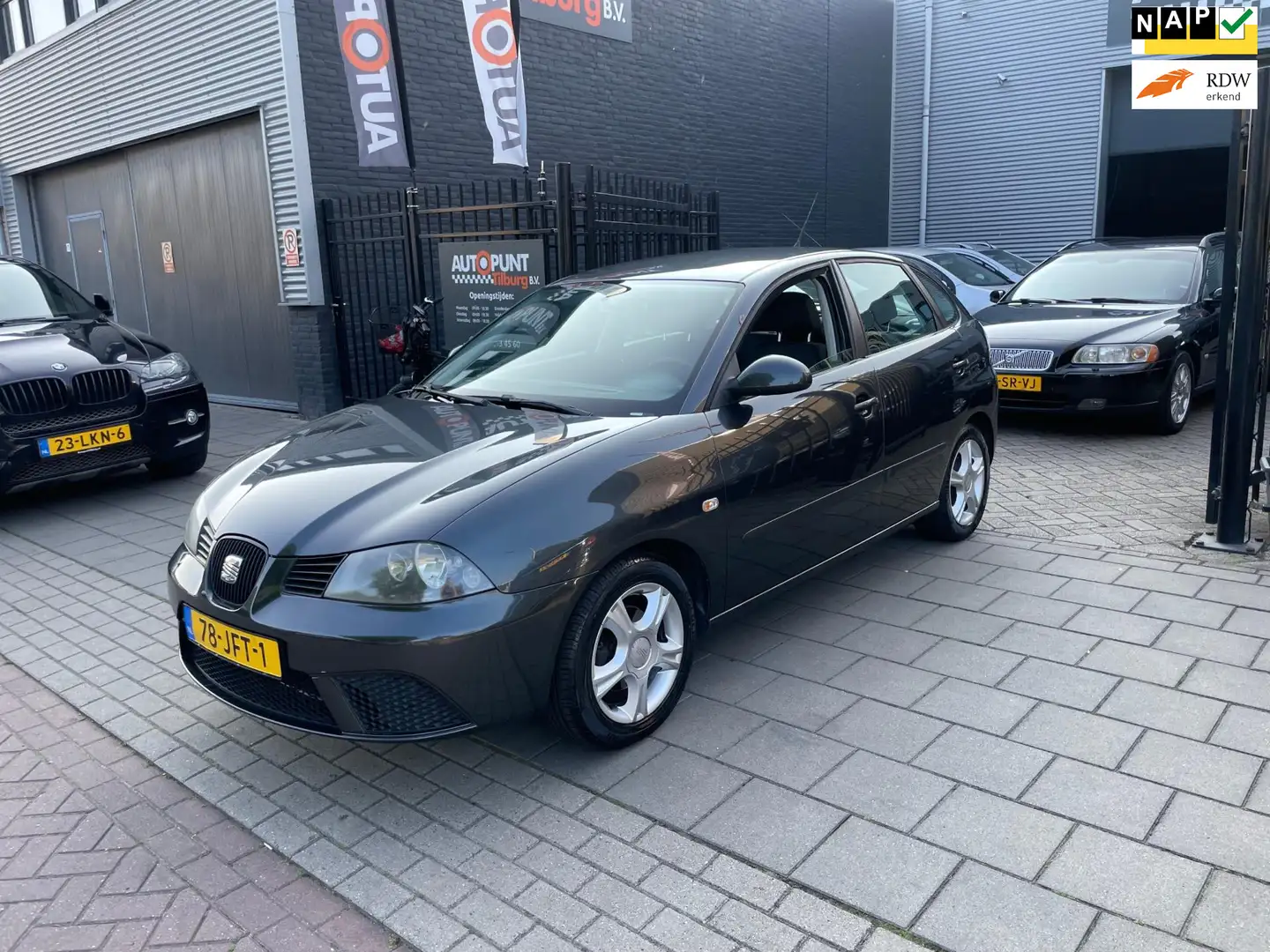 SEAT Ibiza 1.4 Stylance 3e Eigenaar! Trekhaak Airco NAP APK Grau - 1