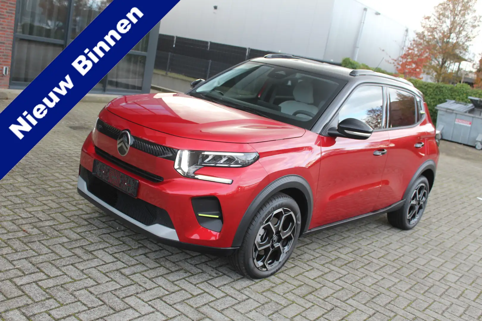 Citroen C3 1.2 Turbo 100pk Max Clima-Cruise-Navi-Carplay-Came Rood - 1