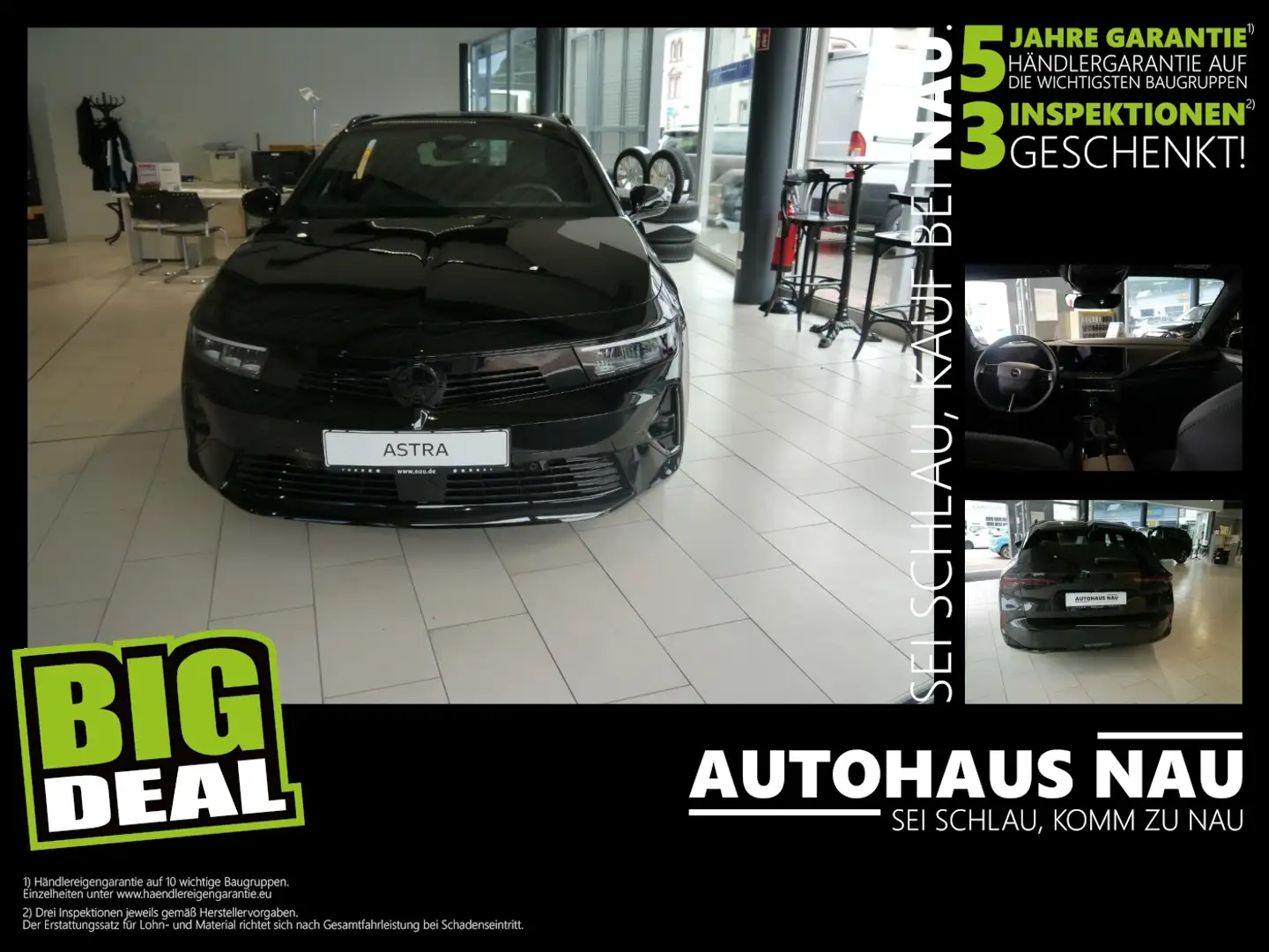 Opel Astra L Sports Tourer 1.2 Turbo GS Top Angebot Zwart - 1