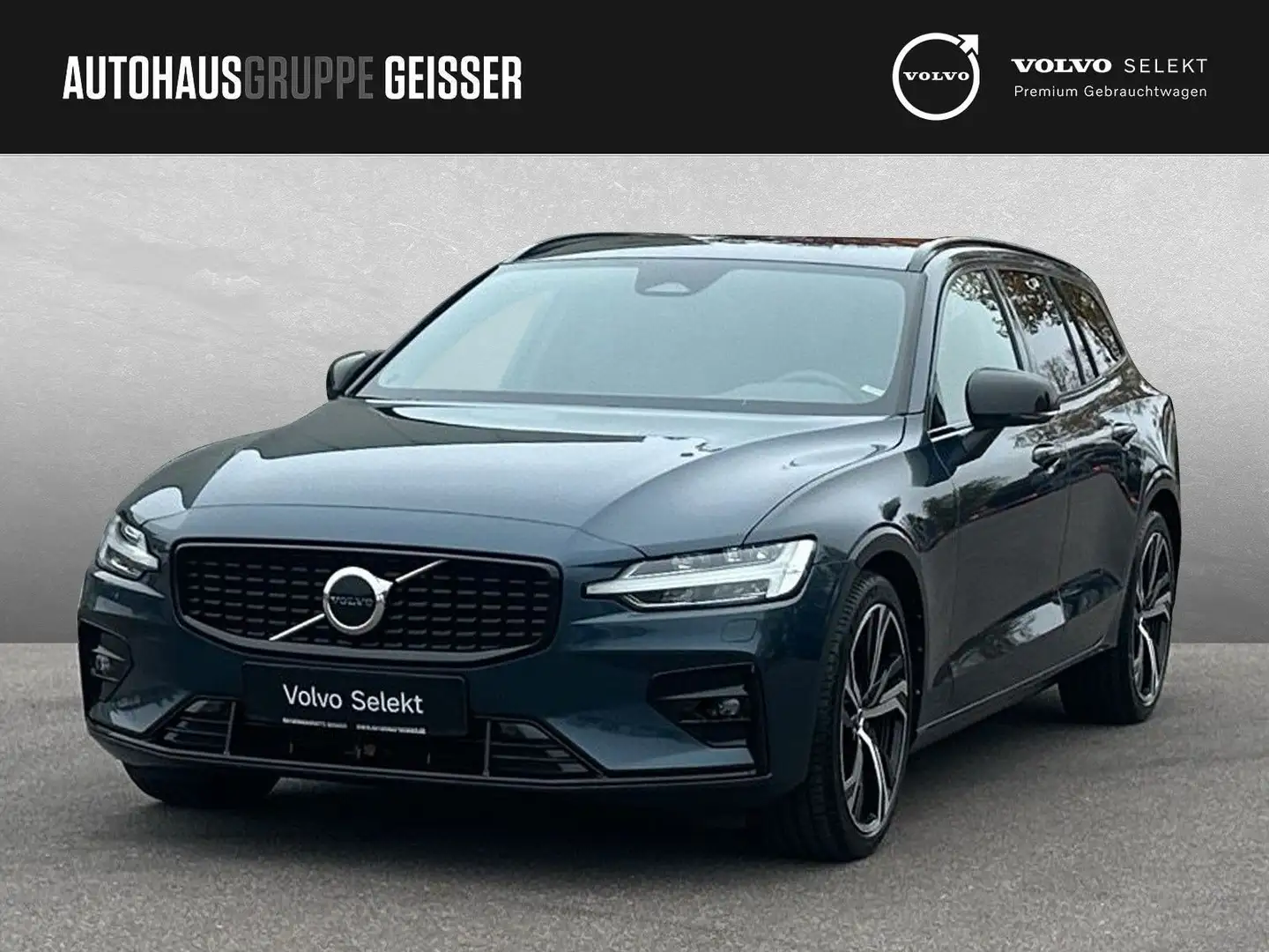 Volvo V60 B4 Mild-Hybrid Plus Dark ACC BLIS LED Blau - 1