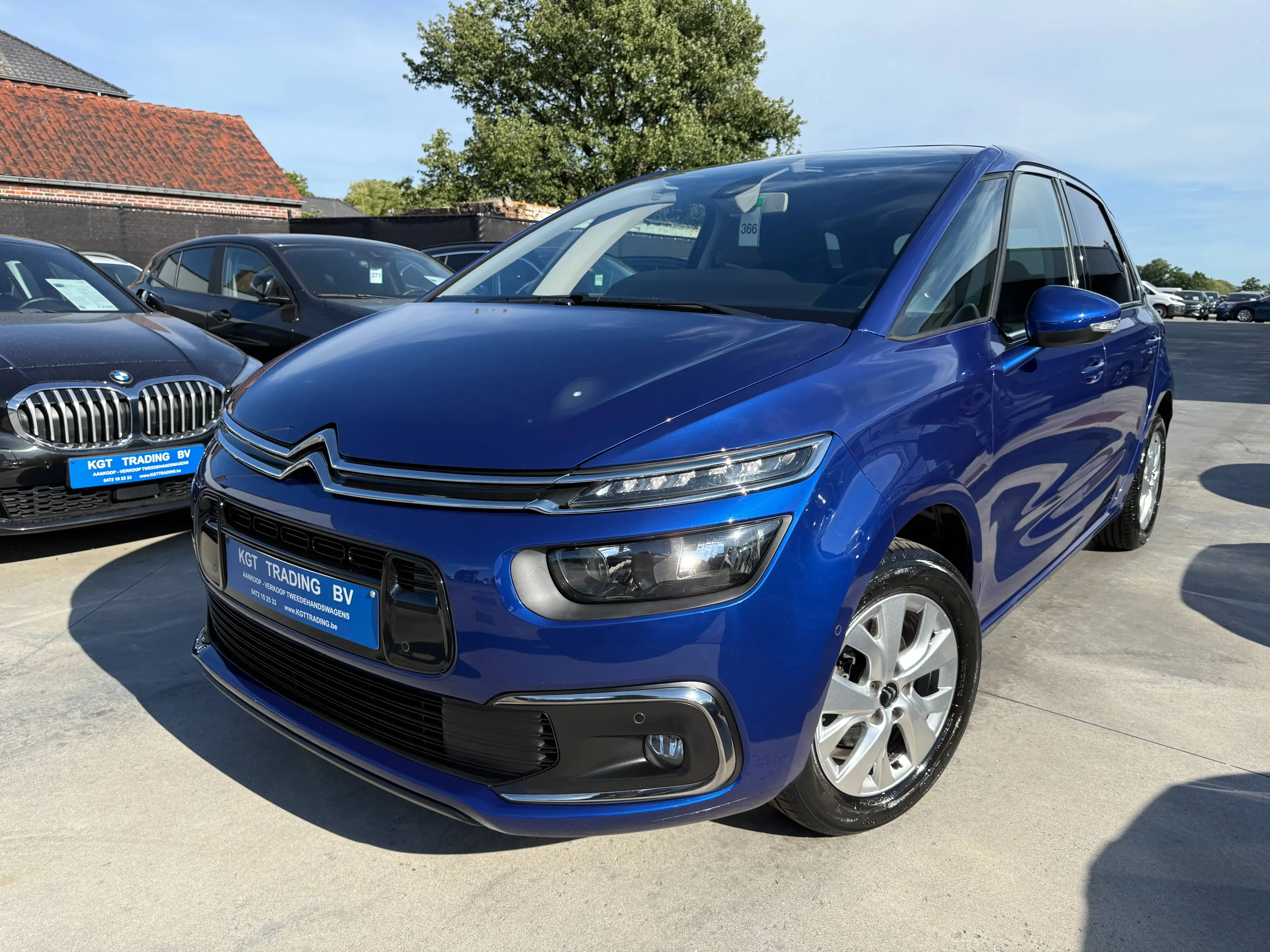 Citroen C4 SpaceTourer 1.2i 130PK NAVIGATIE CARPLAY LED CAMERA DODE HOEK PDC BLUETOOTH
