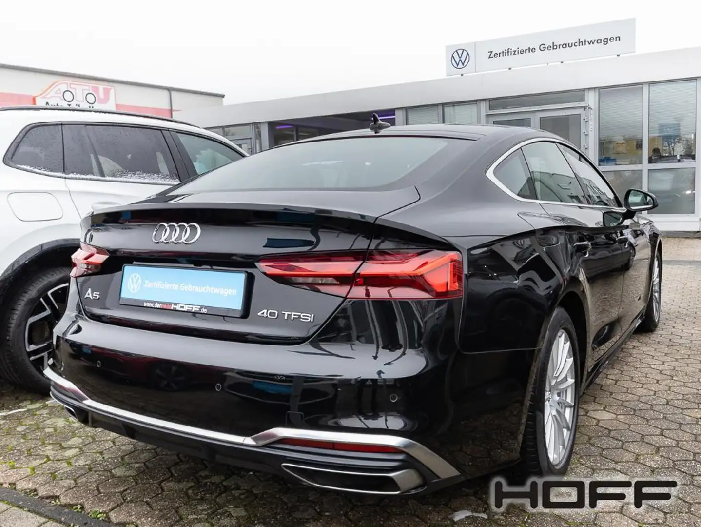Audi A5 40 Sportback S line 2.0 TFSI S-Tronic Led Navi MMI Schwarz - 2